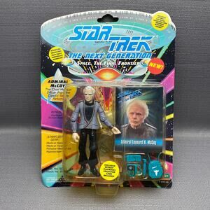 Playmates 1993 Admiral Leonard H McCoy Star Trek TNG Action Figure*